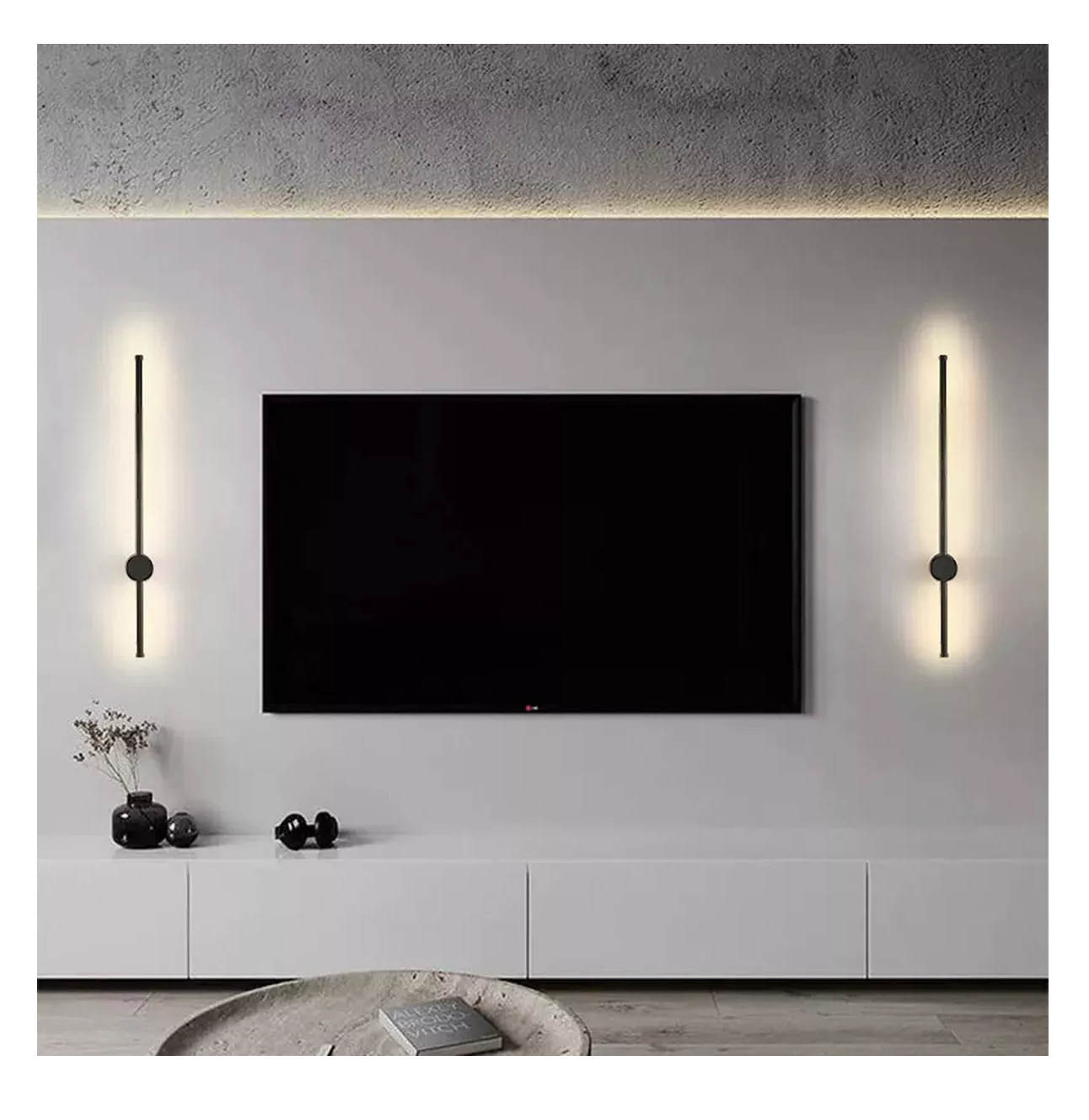 Foto 4 pulgar | Lámpara de Pared Ambiente Decorativo Negro