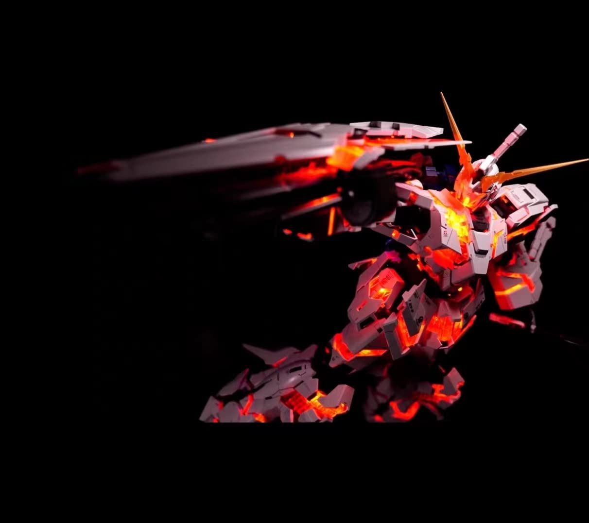 Foto 5 pulgar | Unidad Led Para Gundam Pg Unicorn 1/60 Con Cuerpo Rojo - Venta Internacional.