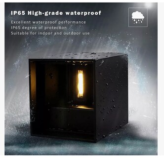 Foto 5 | Lámpara Led Pared Xtellar De 10w Interior Exterior Impermeable Xtellar