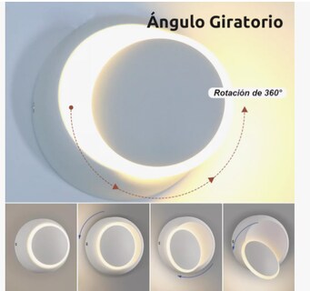 Foto 2 | Lámparas Decorativas 360° Xtellar de Pared Interior Moderna para Baño Blanca