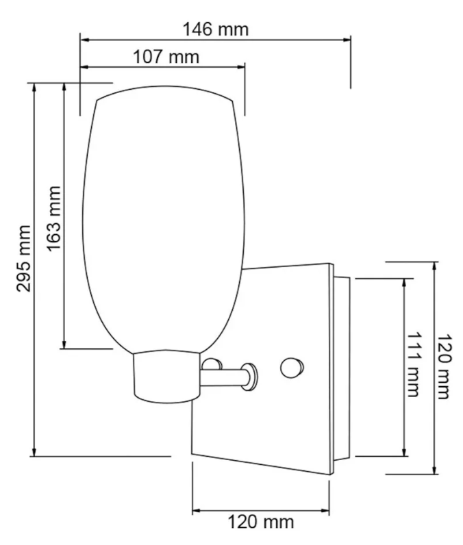 Foto 4 pulgar | Lámpara Xtellar Génova De Interior Cristal Opalino
