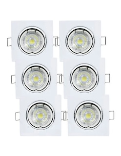 Foto 1 | Spot Foco Led 30w Equivalente Paquete 6pz