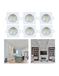 Foto 6 | Spot Foco Led 30w Equivalente Paquete 6pz