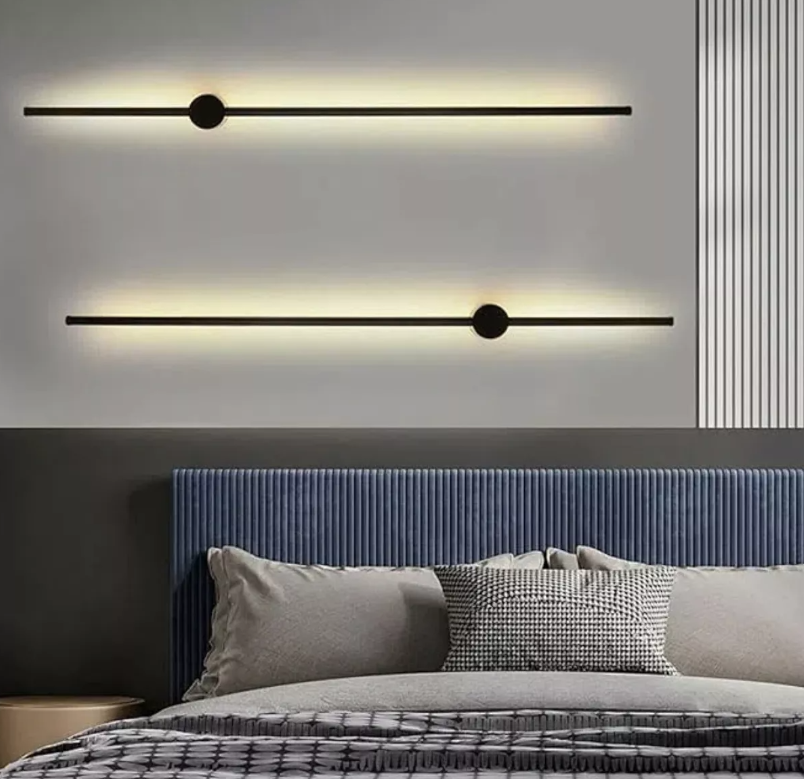 2 Lámparas Xtellar Led Pared Muro 3 Tonos Luz Tubular
