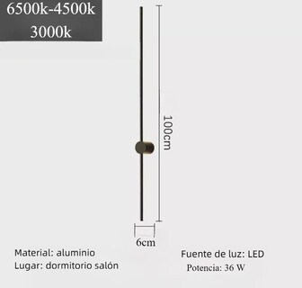 Foto 4 | 2 Lámparas Xtellar Led Pared Muro 3 Tonos Luz Tubular