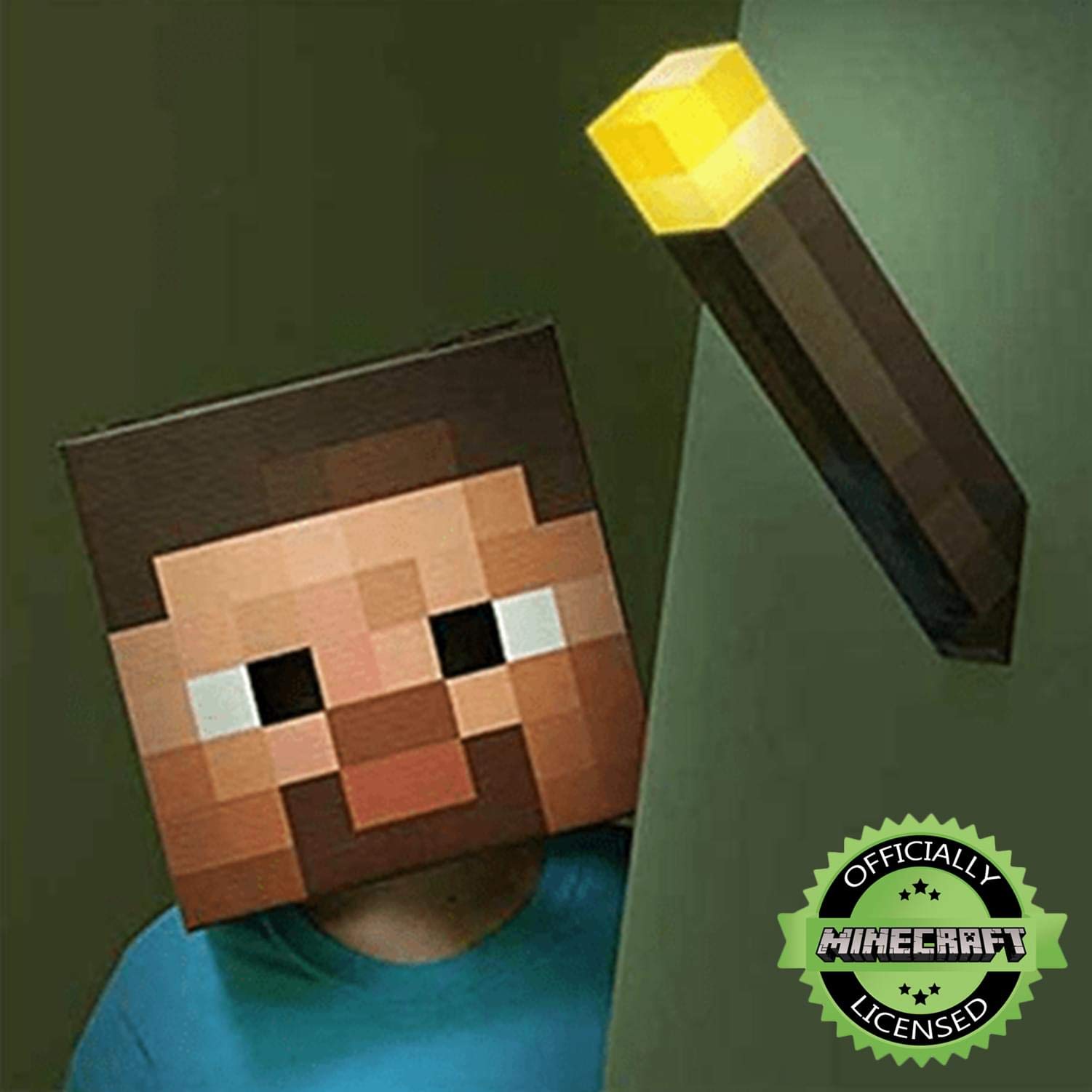 Foto 4 pulgar | Lámpara Minecraft Brownstone Linterna De 29 Cm Con Puerto De Carga Usb - Venta Internacional.