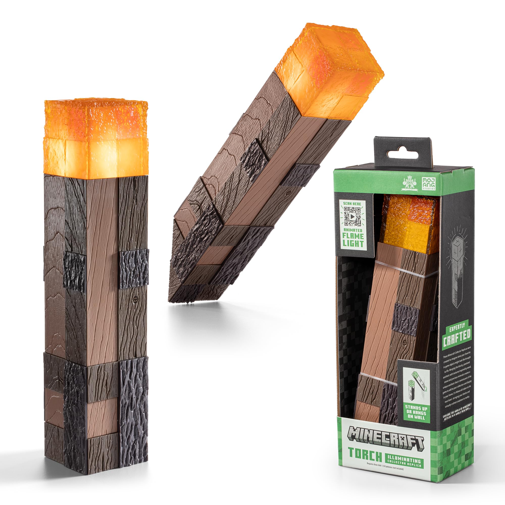 Foto 2 pulgar | Réplica De Coleccionista De La Antorcha Minecraft De La Colección Noble - Venta Internacional.
