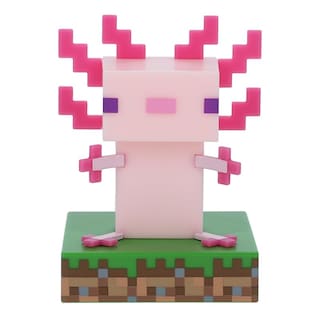 Foto 3 | Licencia Oficial De Desk Light Paladone Minecraft Axolotl - Venta Internacional.