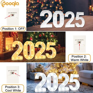 Foto 2 | Decoración Pooqla Con Iluminación Led Con Números 30 Para Fiesta De Cumpleaños - Venta Internacional.