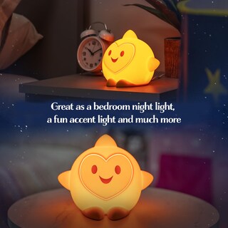 Foto 4 | Luz Nocturna Squishy Light Disney Wish Con Usb O Batería Para Niños - Venta Internacional.