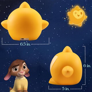 Foto 7 | Luz Nocturna Squishy Light Disney Wish Con Usb O Batería Para Niños - Venta Internacional.