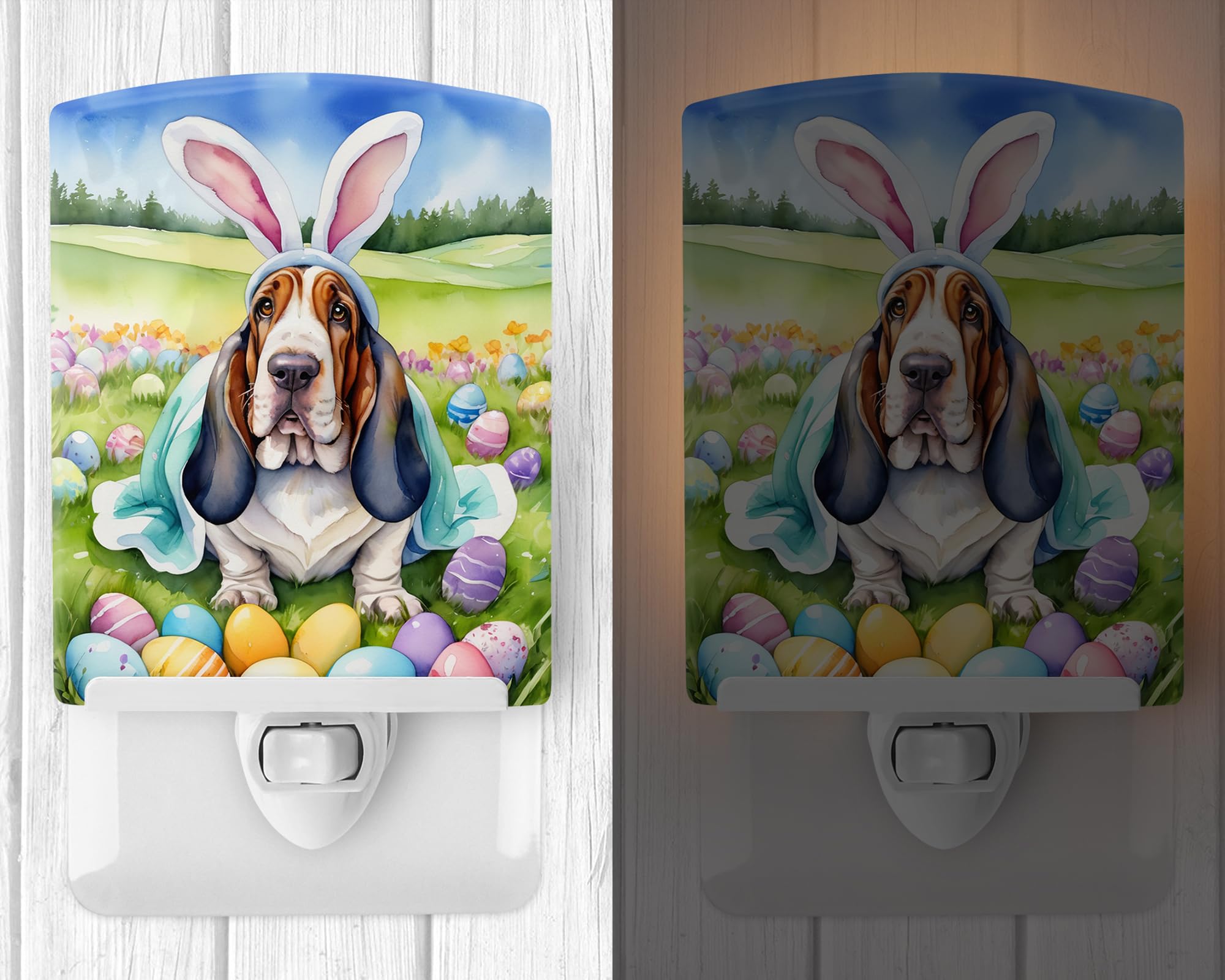 Foto 3 pulgar | Night Light Caroline's Treasures Basset Hound Easter - Venta Internacional.