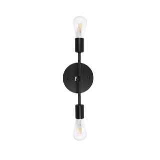 Foto 1 | Lámpara De Techo Belug Moderna Lámpara De Pared Decorativase Negro