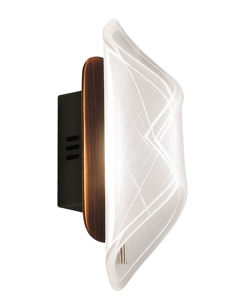 Foto 2 | Luminario Arbotante Para Muro Cityluz – 8w Led