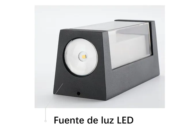 Foto 2 | Xtellar - Elegante Lámpara De Pared Exterior Para Jardín, Impermeable Y Moderna Con Luz Led De 3000k