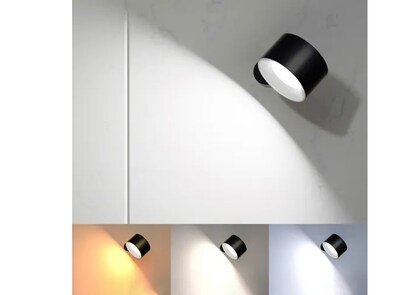 Foto 3 | Lámpara De Pared Xtellar Recargable Usb Con Luz Rotativa 360° De Brillo Variable