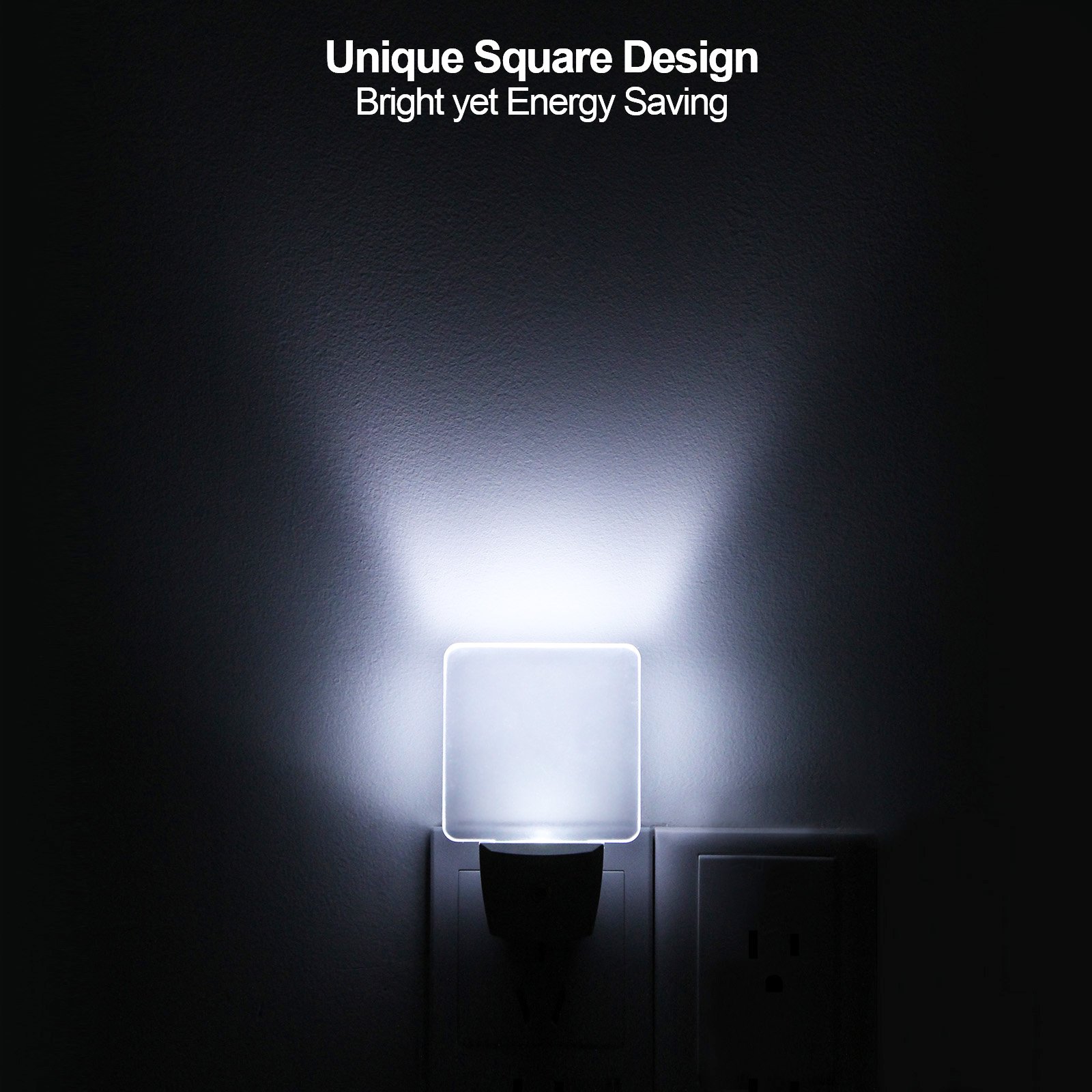 Foto 4 | Luz Nocturna Led Dewenwils, Enchufe Con Sensor De Luz, Paquete De 4 - Venta Internacional.