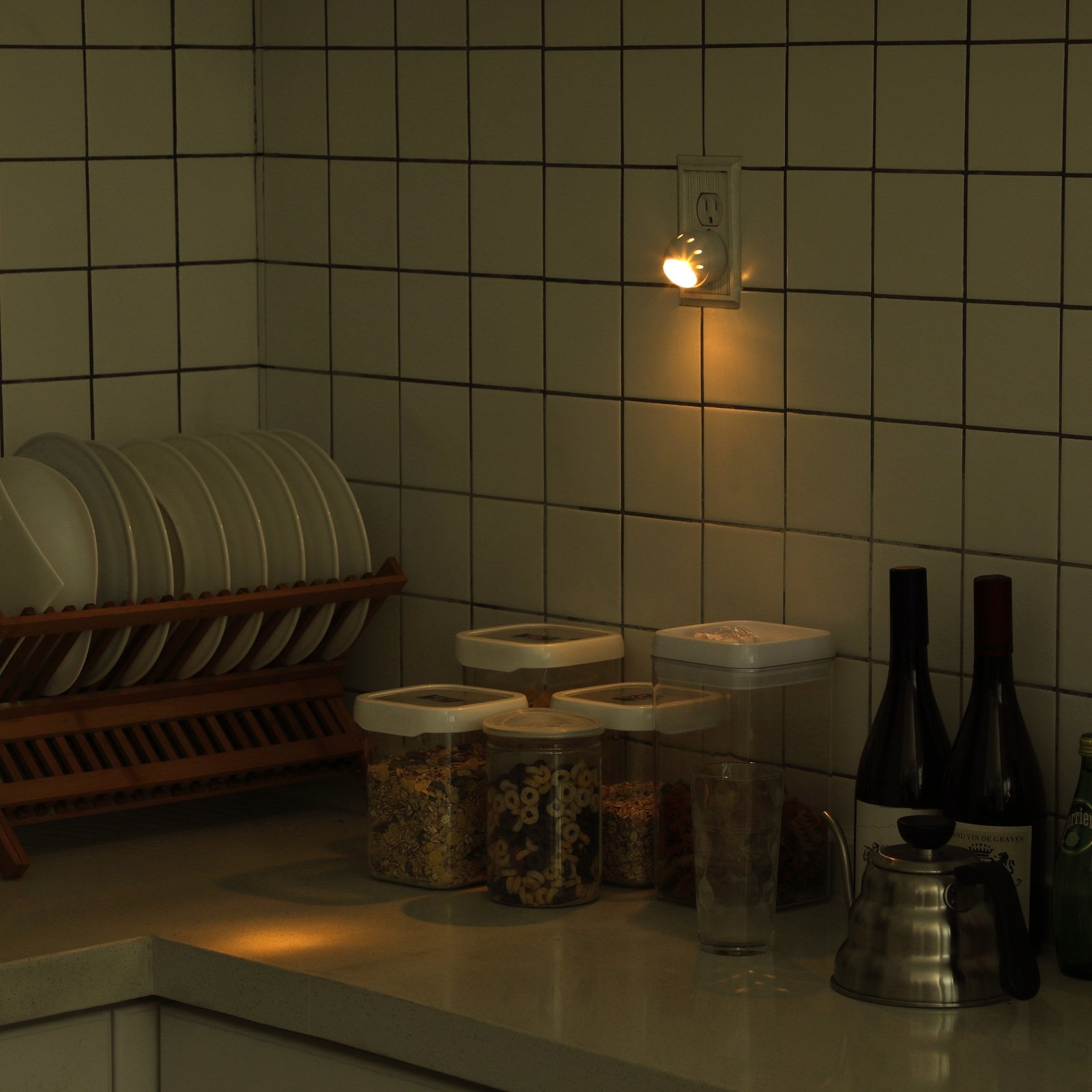 Foto 4 | Luz Nocturna Dewenwils, Sensor Enchufable Del Anochecer Al Amanecer, Paquete De 4 - Venta Internacional.