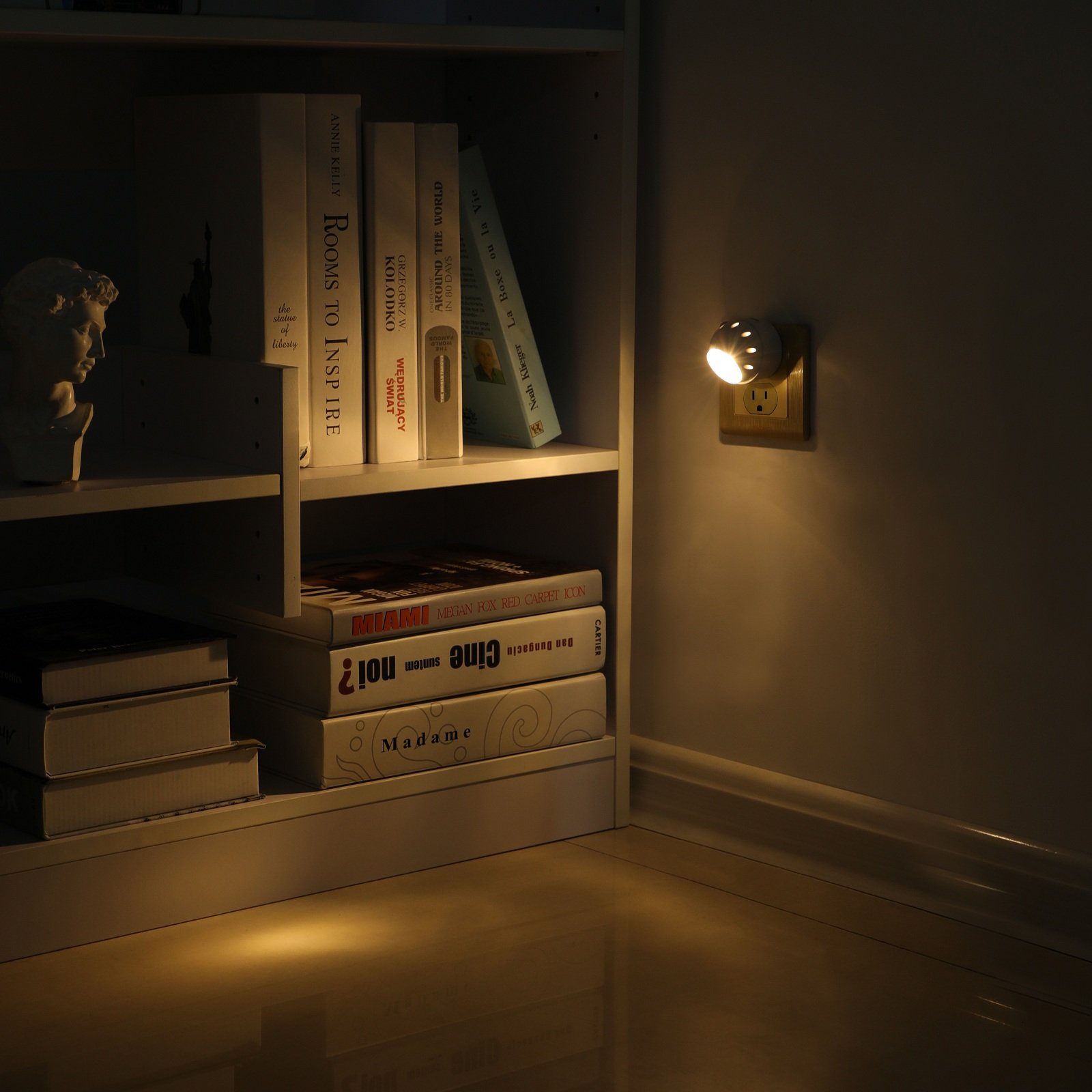 Foto 5 | Luz Nocturna Dewenwils, Sensor Enchufable Del Anochecer Al Amanecer, Paquete De 4 - Venta Internacional.