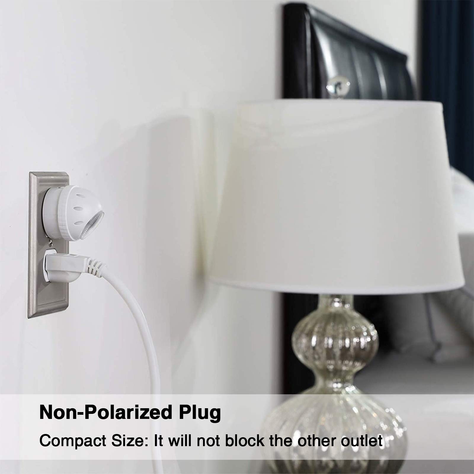 Foto 6 | Luz Nocturna Dewenwils, Sensor Enchufable Del Anochecer Al Amanecer, Paquete De 4 - Venta Internacional.