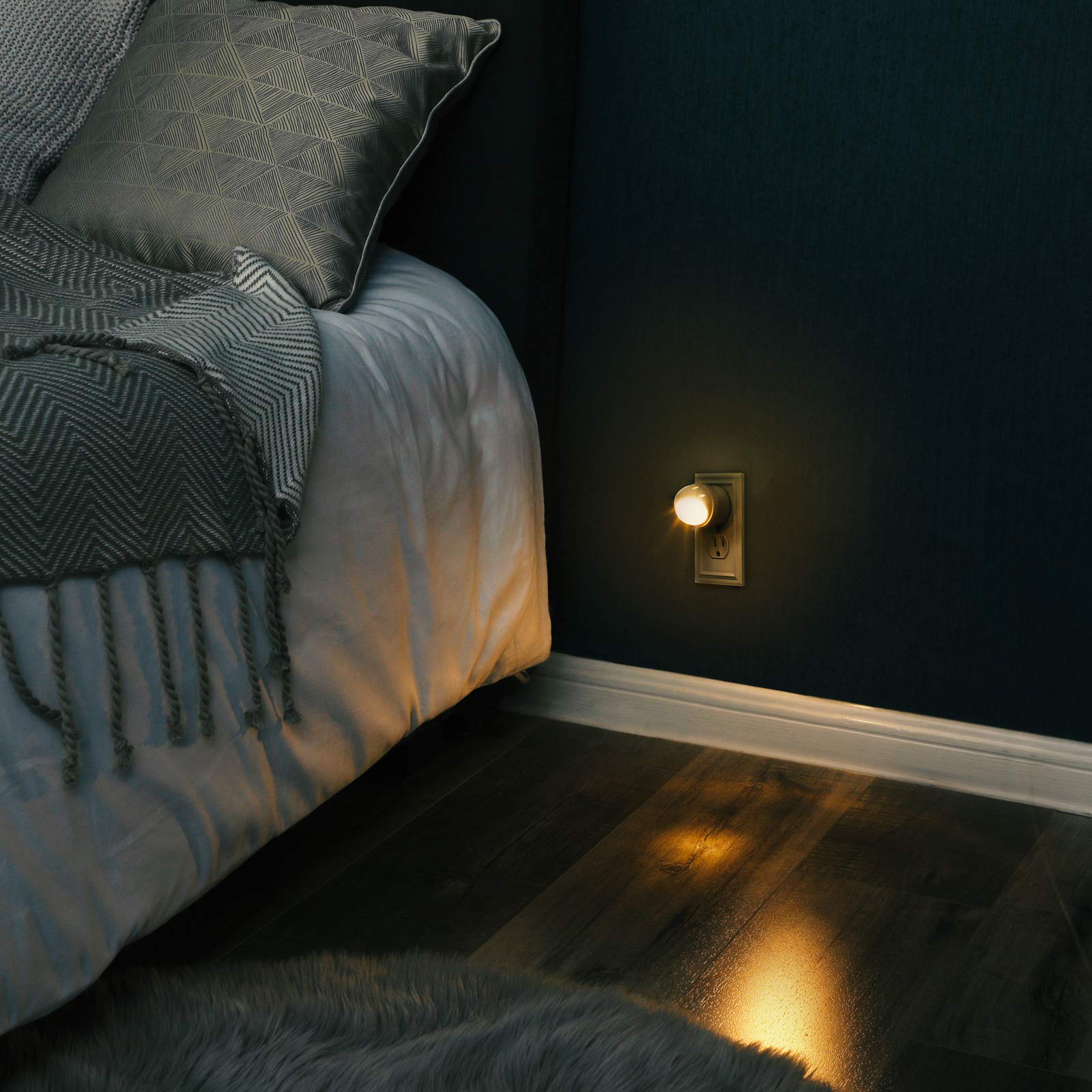 Foto 7 | Luz Nocturna Dewenwils, Sensor Enchufable Del Anochecer Al Amanecer, Paquete De 4 - Venta Internacional.