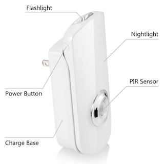 Foto 2 | Linterna Nocturna Con Sensor De Movimiento, Paquete De 2 Led Bonashi - Venta Internacional.