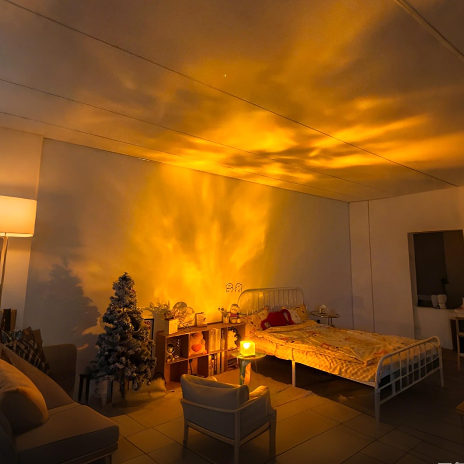 Foto 3 pulgar | Proyector Ocean Wave Light Growalleter Luminorthe Cube Lamp - Venta Internacional.