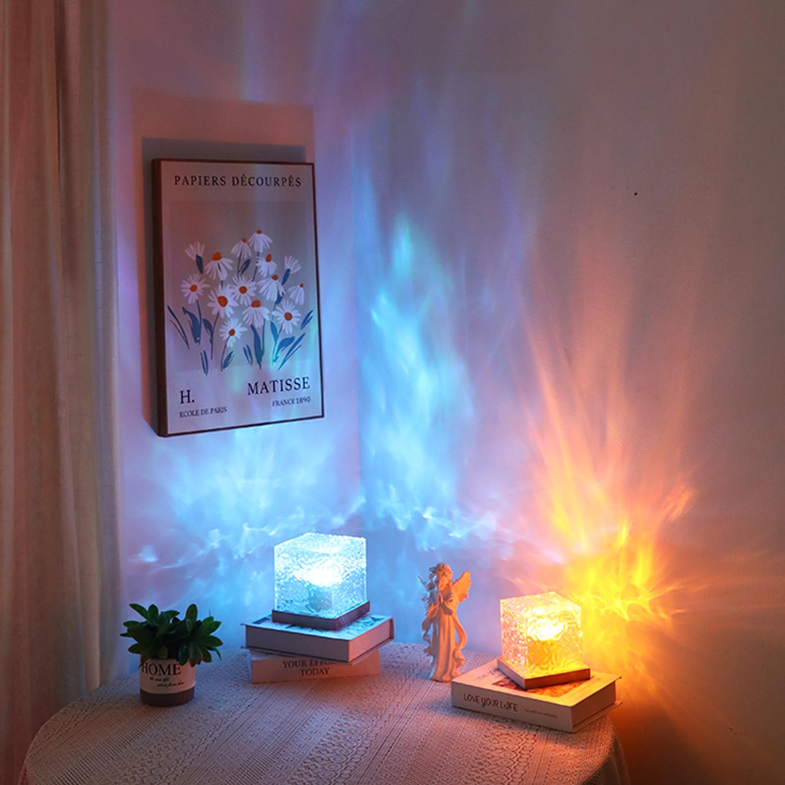 Foto 6 | Proyector Ocean Wave Light Growalleter Luminorthe Cube Lamp - Venta Internacional.