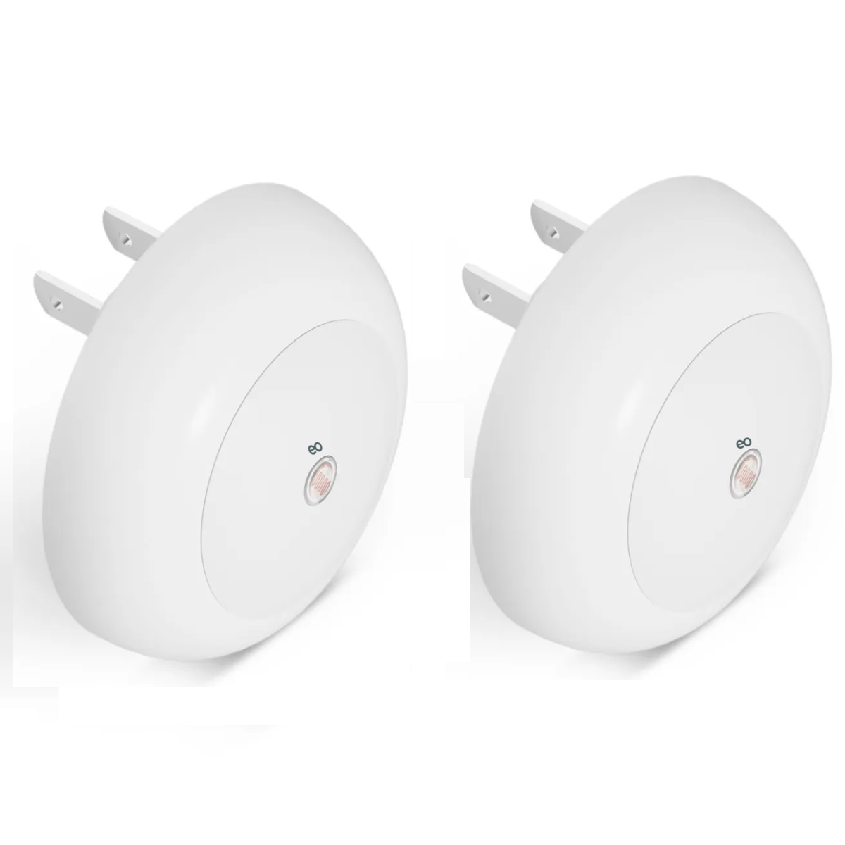 Foto 2 pulgar | Paquete De 2 Luces Nocturnas Enchufables A La Pared Eo Safe Imports Esi-19910 Blanco