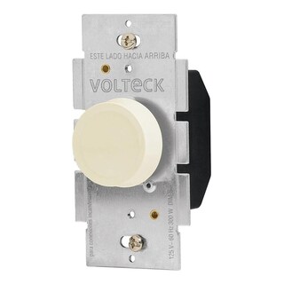 Foto 1 | Atenuador De Luz Giratorio Standard Marfil - Volteck