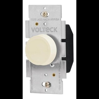 Foto 3 | Atenuador De Luz Giratorio Standard Marfil - Volteck