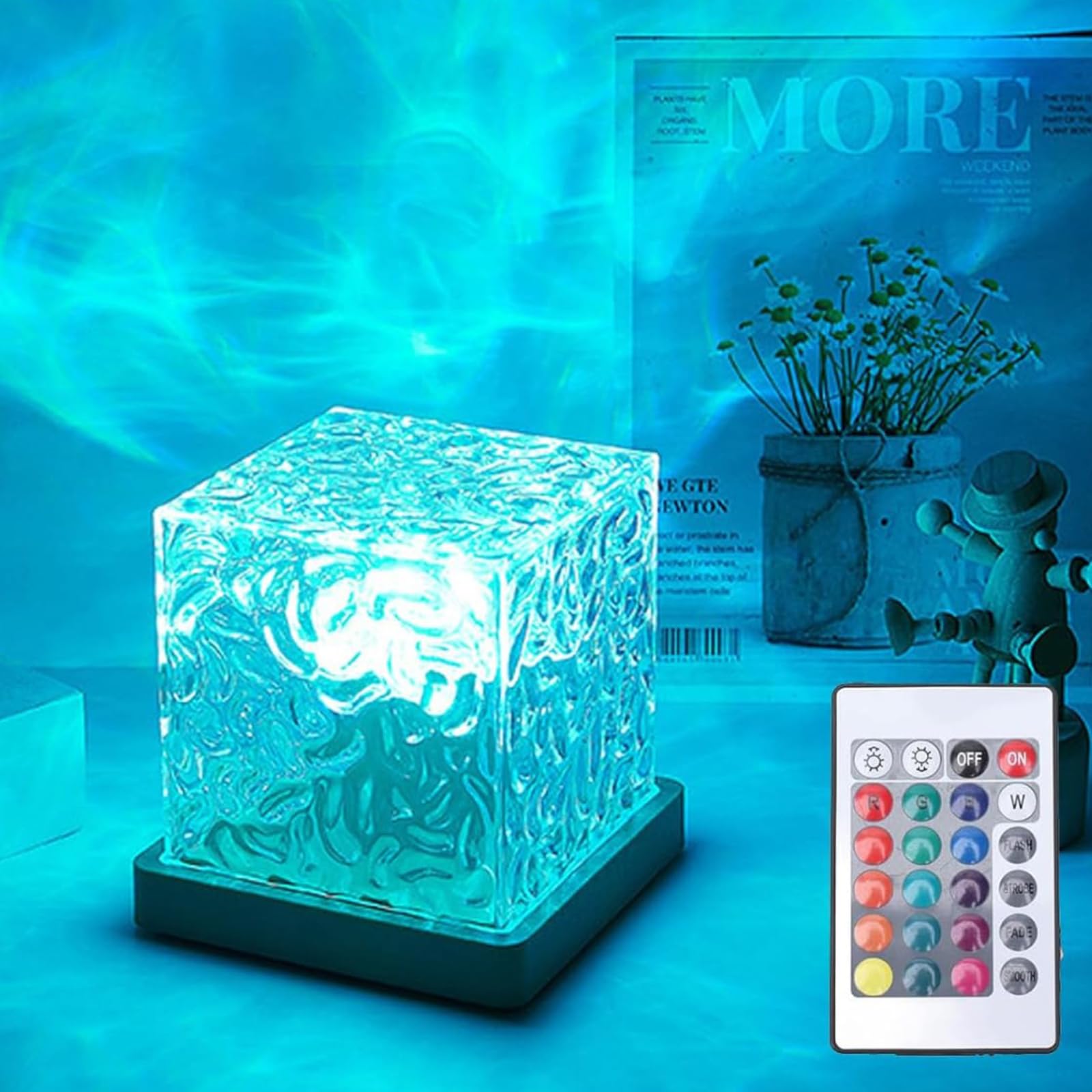 Foto 2 pulgar | Proyector De Luz Growalleter Ocean Wave De 16 Colores Con Control - Venta Internacional.
