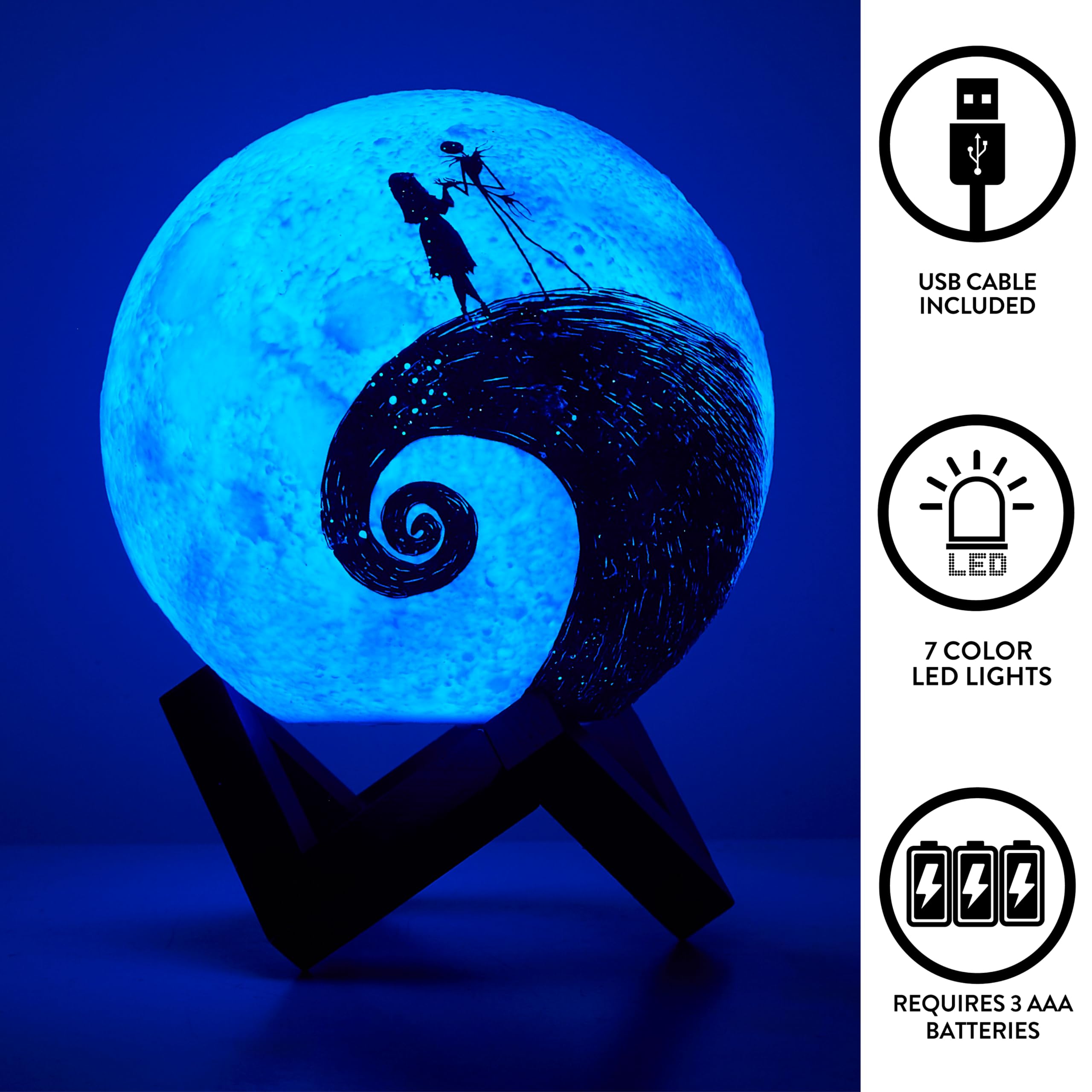 Foto 4 pulgar | Luz Ambiental Led Idea Nuova La Pesadilla Antes De Navidad - Venta Internacional.