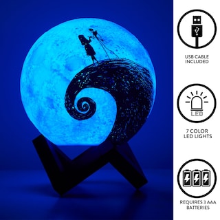 Foto 3 | Luz Ambiental Led Idea Nuova La Pesadilla Antes De Navidad - Venta Internacional.