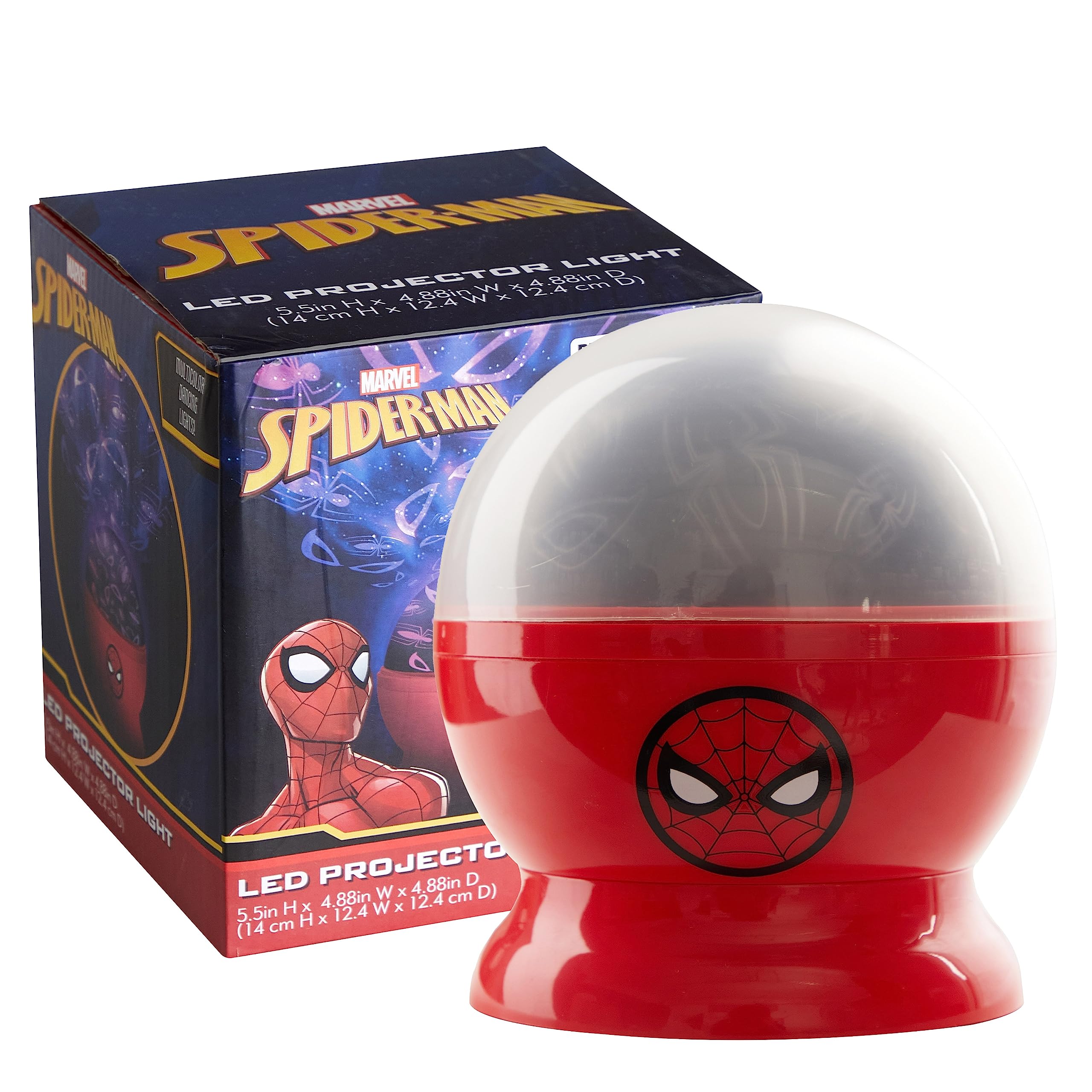 Foto 2 pulgar | Idea De Lámpara Y Luz Nocturna Nuova Marvel Spiderman Led Para Niños - Venta Internacional.