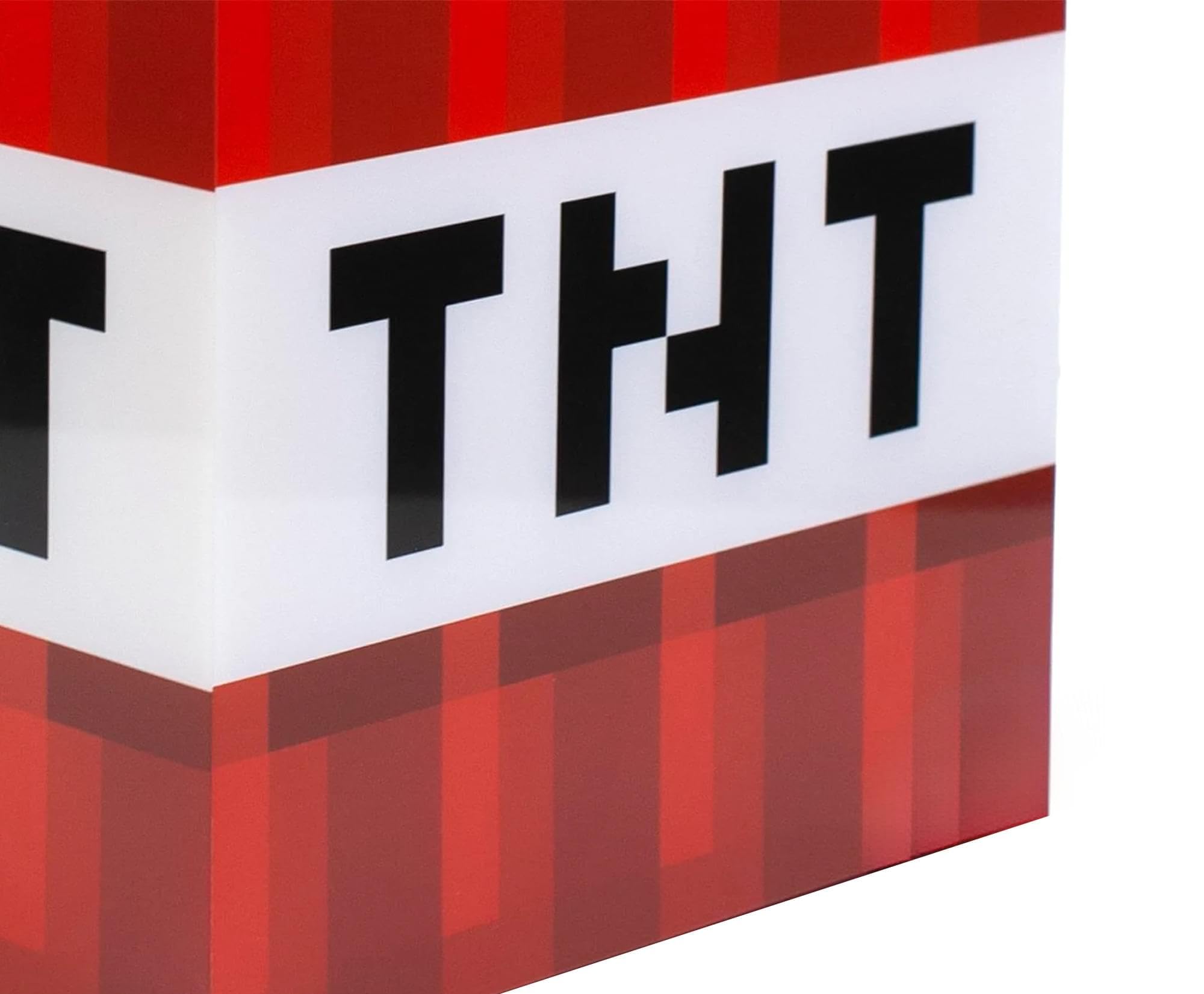 Foto 6 pulgar | Night Light Minecraft Tnt Block 15 Cm Usb Led Para Todas Las Edades - Venta Internacional.
