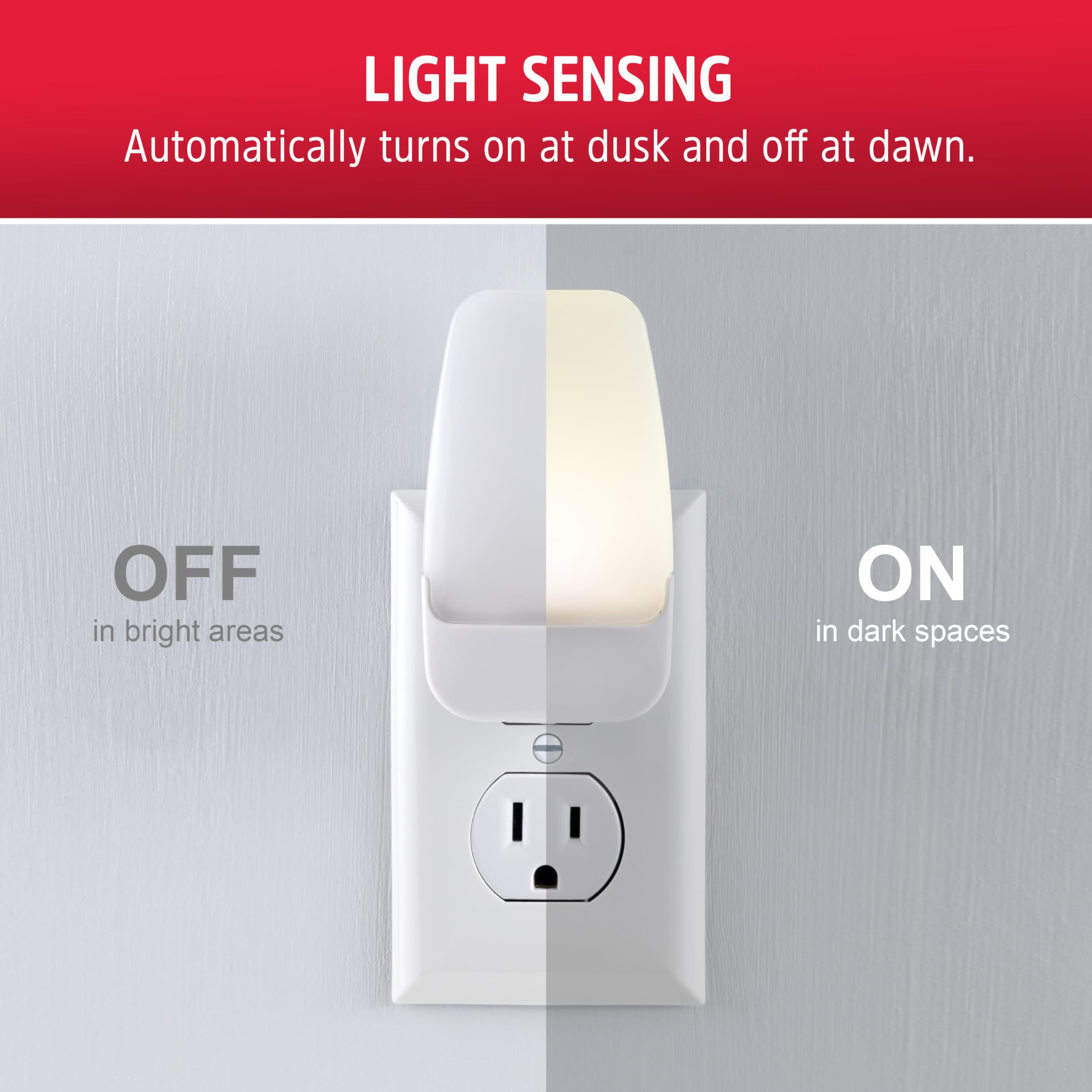 Foto 5 pulgar | Night Light Energizer Light Sensing 3000 K  Blanco  Paquete De 2 - Venta Internacional.