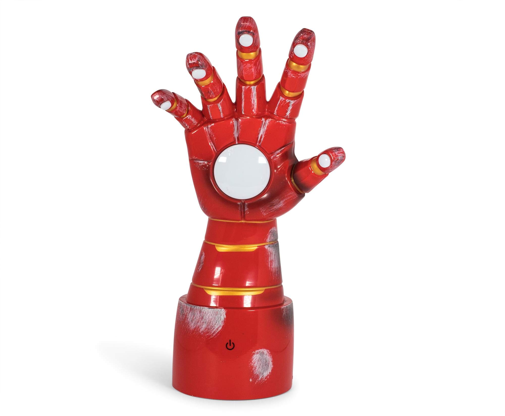 Foto 2 | Lámpara De Escritorio Marvel Iron Man Gauntlet Led  Luz Ambiental  35 Cm - Venta Internacional.