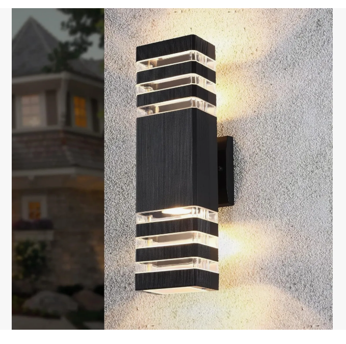 Foto 1 | Lámparas De Pared Decorativa Exteriores Interior Jardin