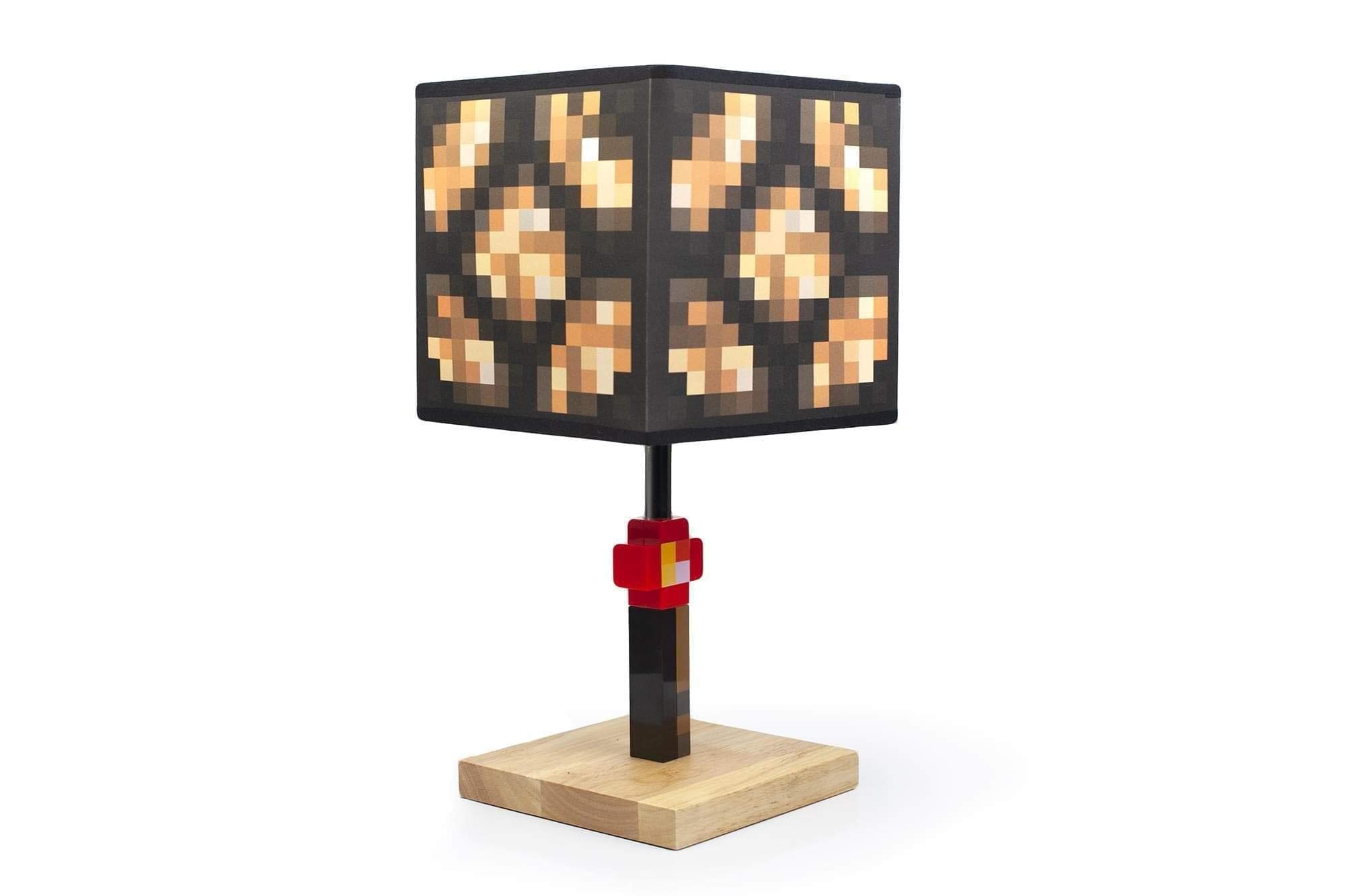 Foto 3 pulgar | Lámpara De Escritorio Minecraft Glowstone Block De 36 Cm Con Cable  Luz Nocturna Led - Venta Internacional.