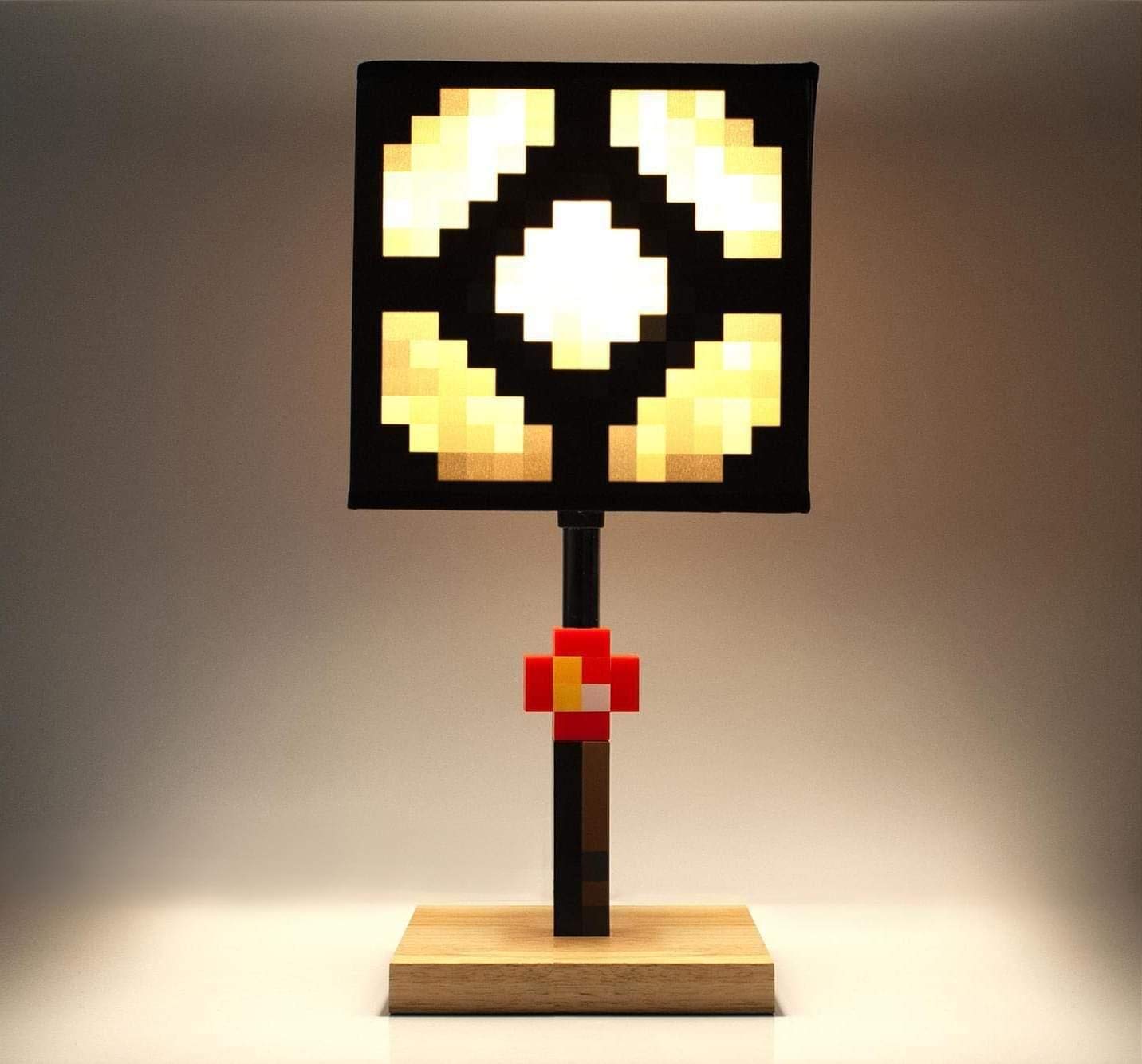 Foto 4 pulgar | Lámpara De Escritorio Minecraft Glowstone Block De 36 Cm Con Cable  Luz Nocturna Led - Venta Internacional.