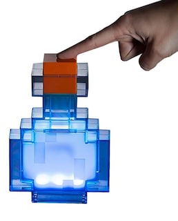 Foto 2 | Lámpara De Escritorio Con Forma De Botella De Poción De Minecraft Led Que Cambia De Color 18 Cm - Venta Internaciona