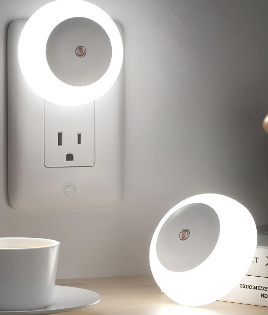 Foto 3 pulgar | Xtellar Pack De 2 Luces Nocturnas Blanco Modernas Y Ecológicas Para Interior