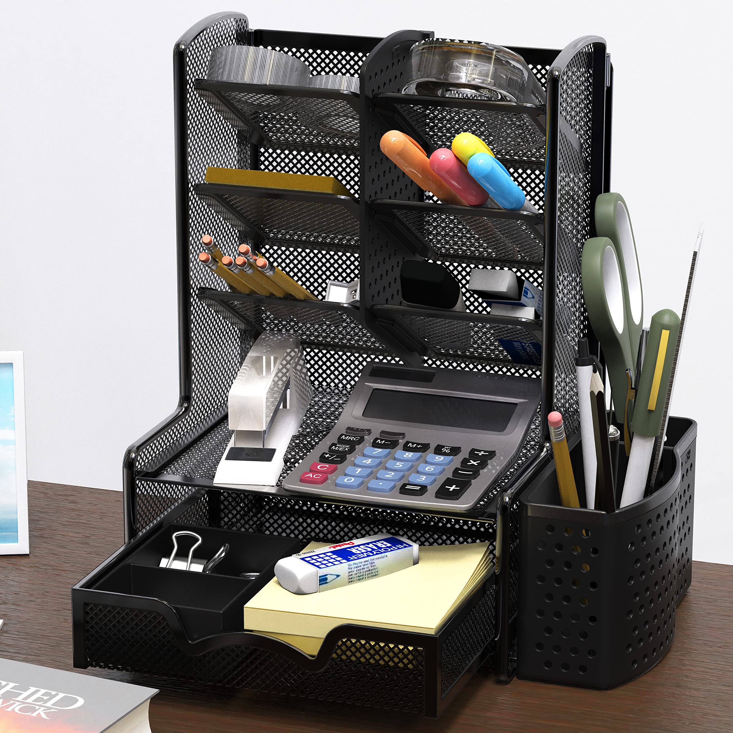 Foto 4 pulgar | Organizador de Escritorio Simple Houseware Shw con 6 Compartimentos - Venta Internacional