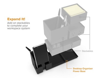 Foto 6 | Base Organizadora de Escritorio para Estación de Carga Bostitch Office Konnect - Venta Internacional