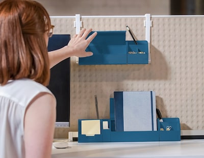Foto 4 | Organizador de Escritorio Bostitch Office Gris - Venta Internacional