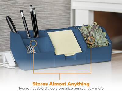 Foto 2 | Organizador De Escritorio Bostitch Office Konnect Portalápices Gris - Venta Internacional.