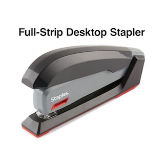Foto 2 | Escritorio Stapler Staples One-touch De Tira Completa, 20 Hojas, Gris/negro/rojo - Venta Internacional.