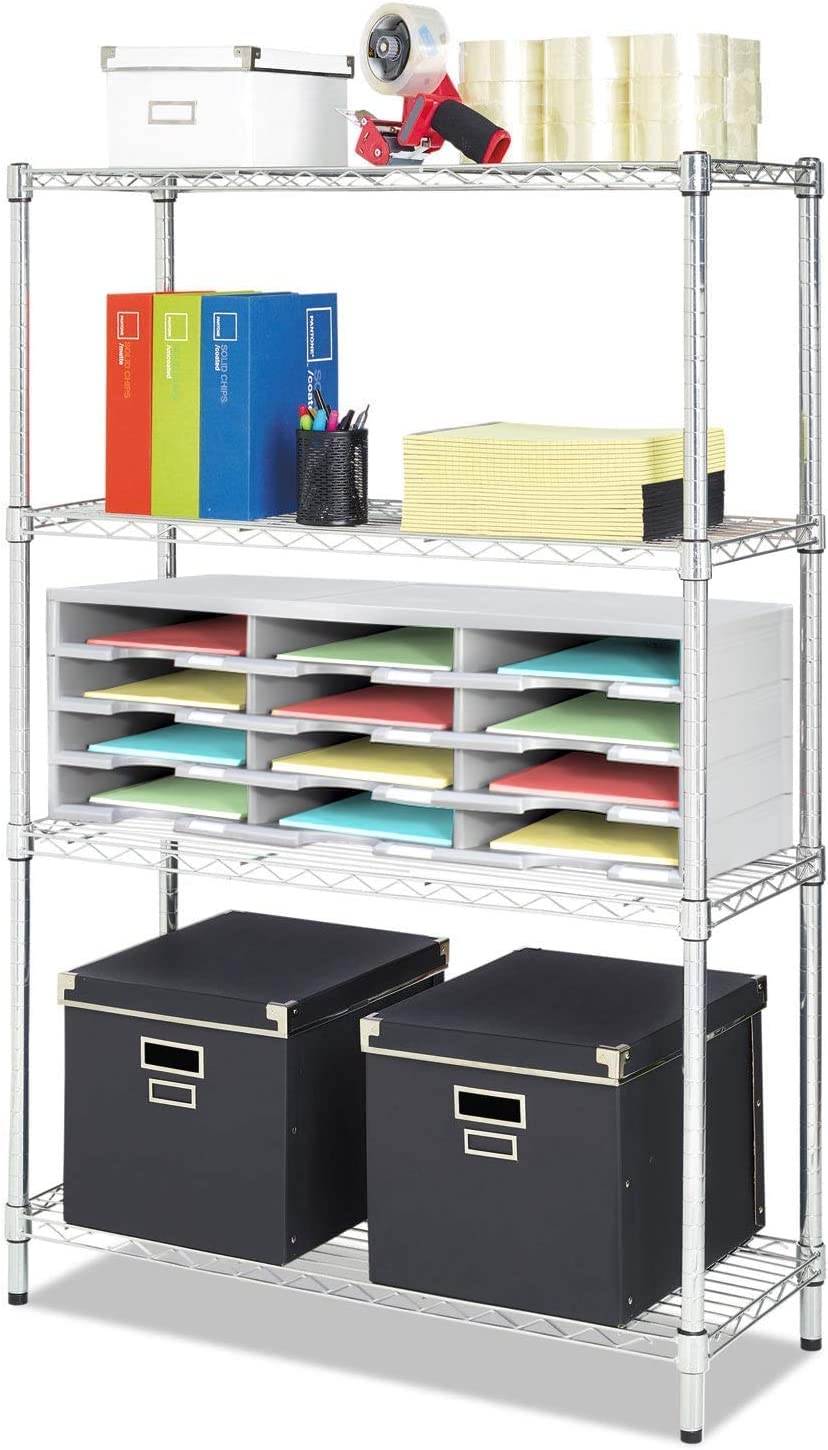 Foto 6 pulgar | Organizador De Literatura Storex, Modular, 24 Compartimentos, Negro - Venta Internacional.