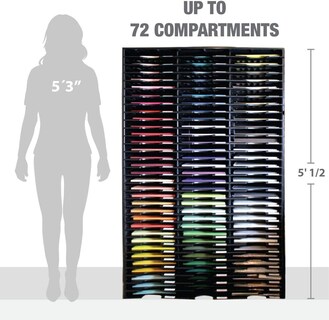 Foto 6 | Organizador De Literatura Storex, Modular, 24 Compartimentos, Negro - Venta Internacional.